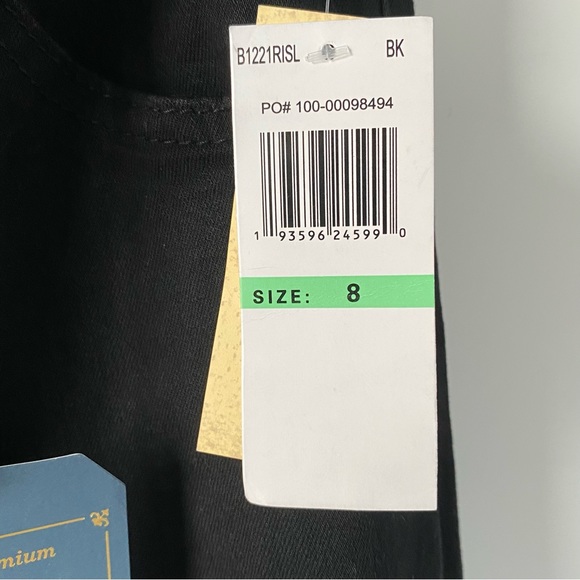 Democracy Absolution Itty Bitty Boot Black Jeans  SZ 4 TALL NEW - Picture 7 of 11